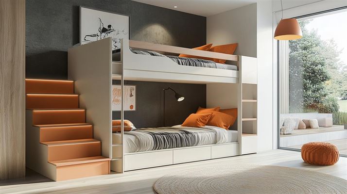 Køjeseng 140x200 - pladsbesparende og praktisk løsning