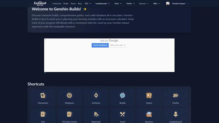 Genshin-builds.com review - a comprehensive resource for genshin impact players